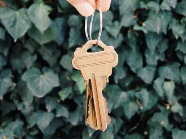 Keys to a new home.