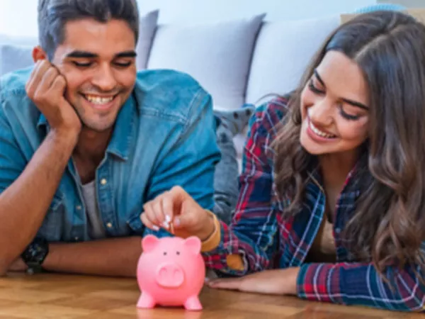 Couple excited to save money on their U-Pack move.