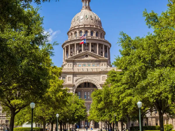State Capitol Building in Austin, Texas, a nice city to live in the South.