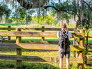Gainesville: A young professional takes photos outside at a state park near Gainesville.