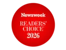2026 Reader's Choice award badge